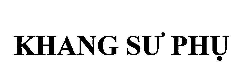Mẫu nhãn hiệu Khang Sư Phụ