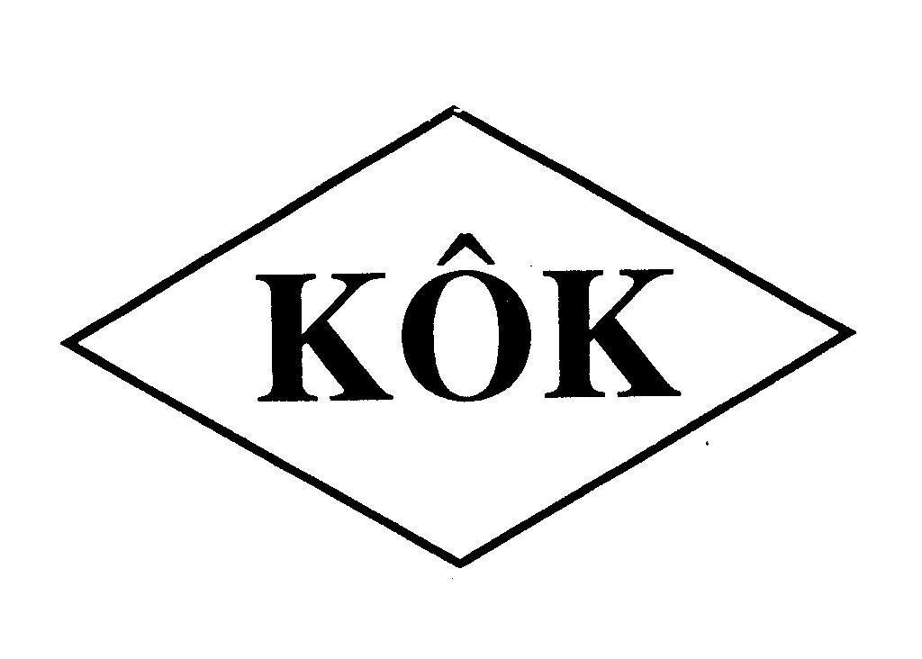 Mẫu nhãn hiệu KÔK