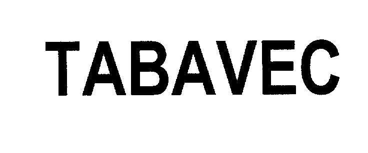 Mẫu nhãn hiệu TABAVEC