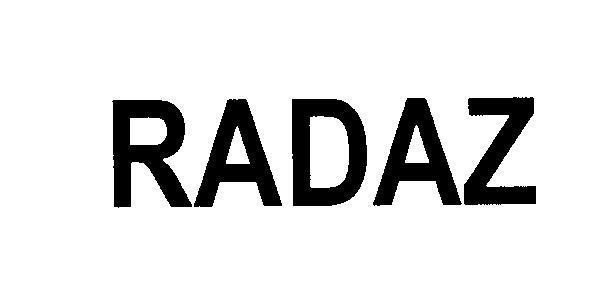 Mẫu nhãn hiệu RADAZ