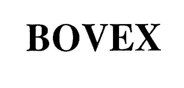 Mẫu nhãn hiệu BOVEX