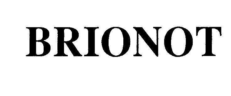 Mẫu nhãn hiệu BRIONOT