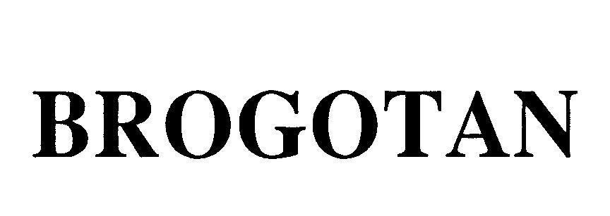 Mẫu nhãn hiệu BROGOTAN