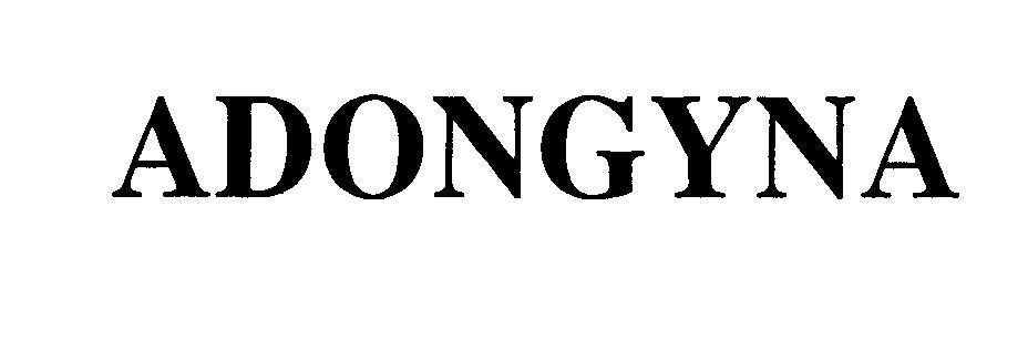 Mẫu nhãn hiệu ADONGYNA