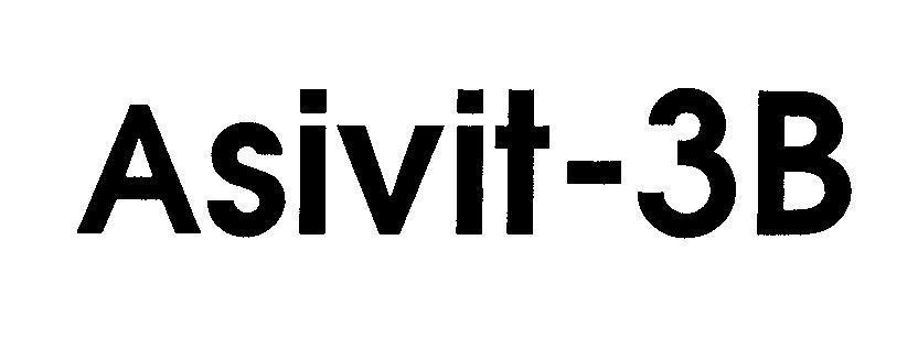 Mẫu nhãn hiệu Asivit-3B