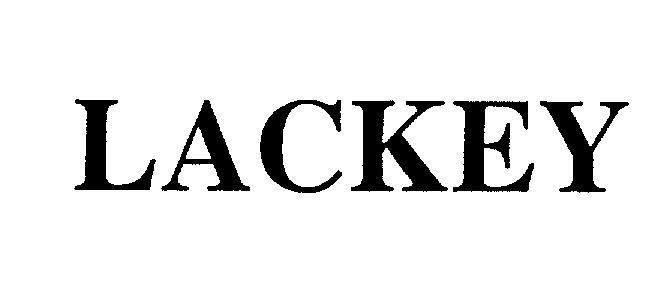 Mẫu nhãn hiệu LACKEY