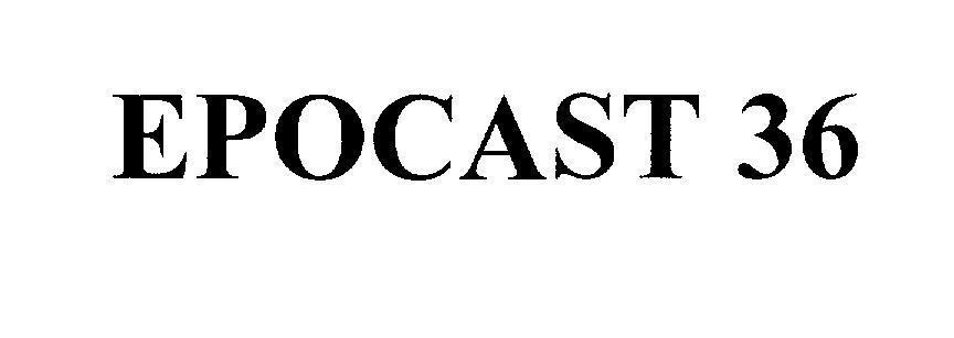 Mẫu nhãn hiệu EPOCAST 36