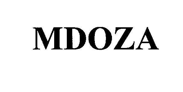 Mẫu nhãn hiệu MDOZA