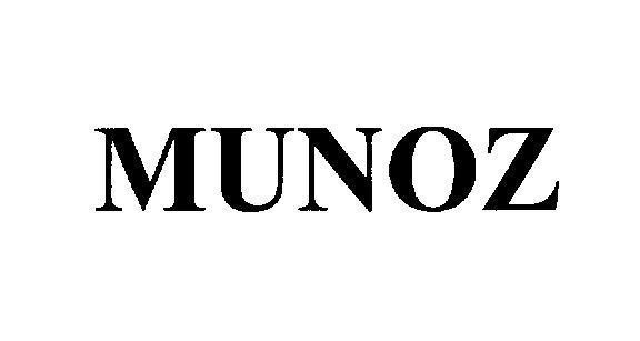 Mẫu nhãn hiệu MUNOZ