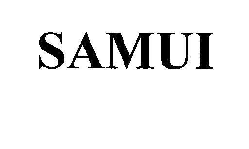 Mẫu nhãn hiệu SAMUI