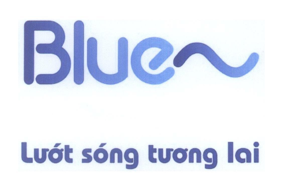 Mẫu nhãn hiệu Blue Lướt sóng tương lai