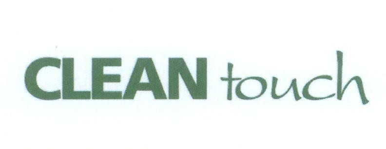 Mẫu nhãn hiệu CLEAN touch