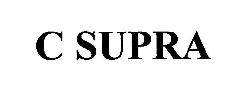 Mẫu nhãn hiệu C SUPRA