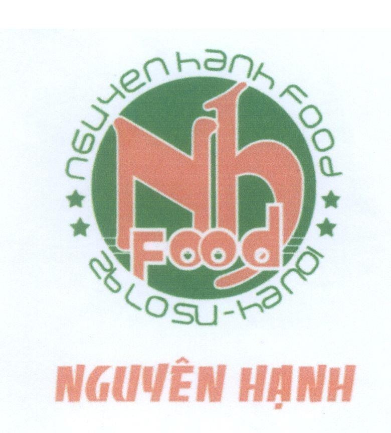 Mẫu nhãn hiệu NGUYEN HANH FOOD Nh Food Nguyên Hạnh 26 Lo Su-Ha Noi