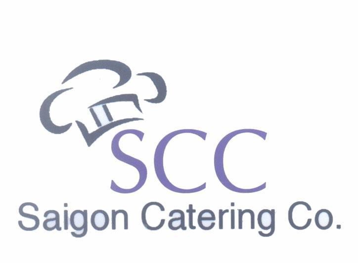 Mẫu nhãn hiệu SCC Saigon Catering Co.