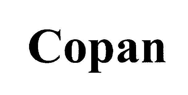 Mẫu nhãn hiệu Copan