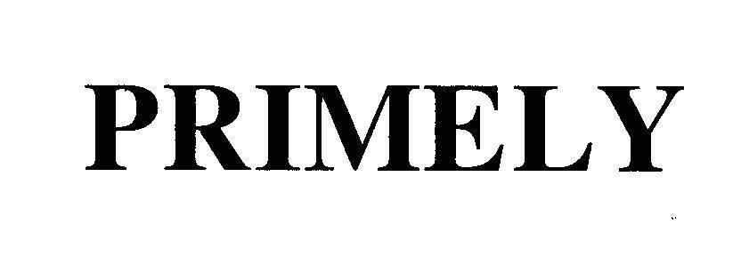 Mẫu nhãn hiệu PRIMELY
