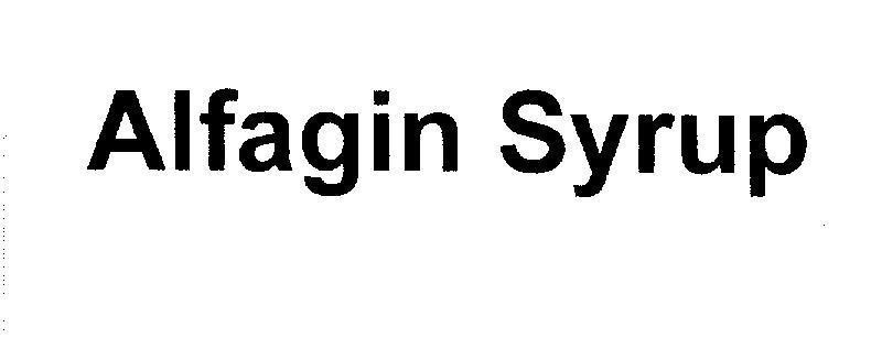 Mẫu nhãn hiệu Alfagin Syrup