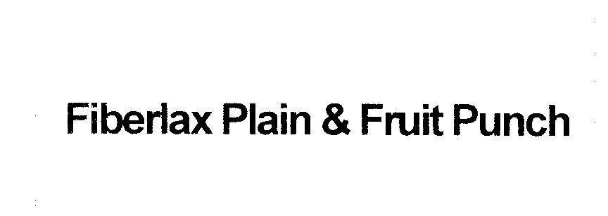 Mẫu nhãn hiệu Fiberlax Plain & Fruit Punch