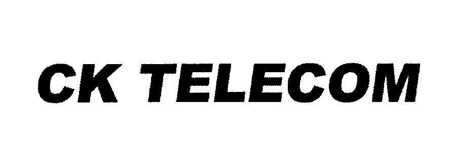 Mẫu nhãn hiệu CK TELECOM