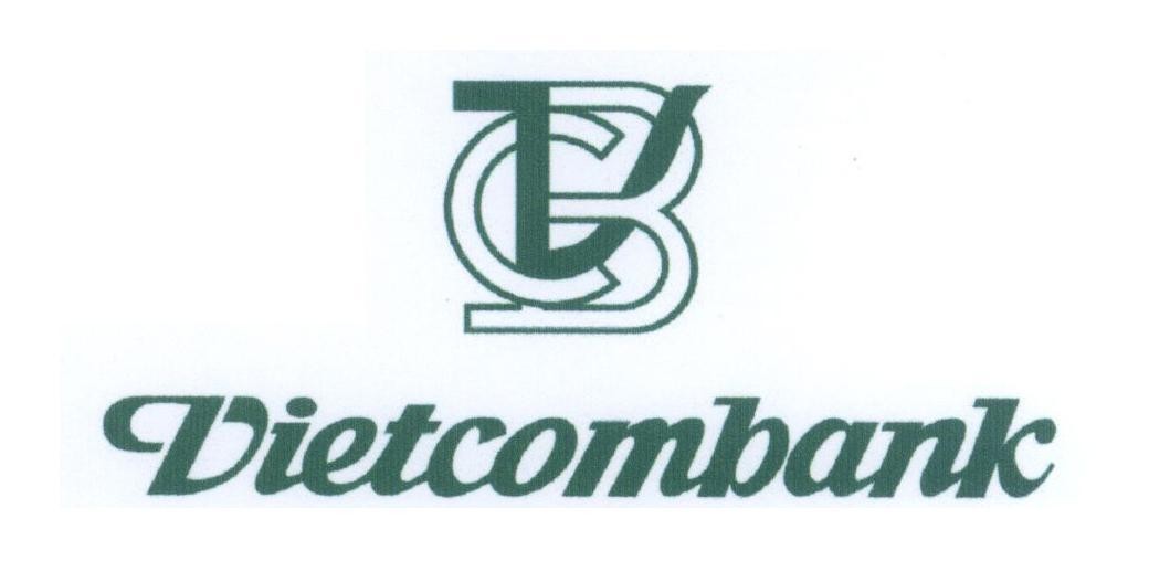 Mẫu nhãn hiệu V C B Vietcombank