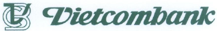 Mẫu nhãn hiệu V C B Vietcombank