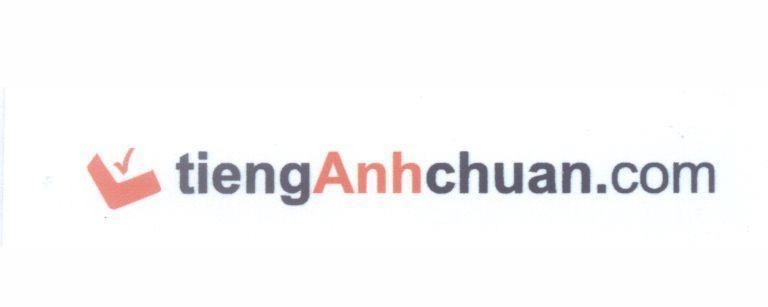 Mẫu nhãn hiệu tiengAnhchuan.com L