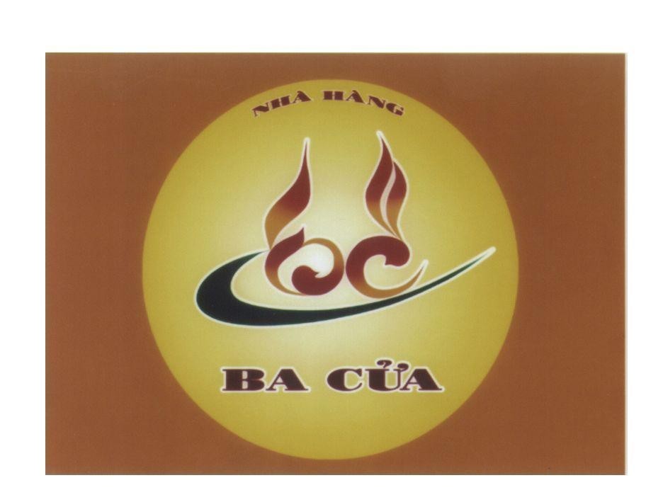 Mẫu nhãn hiệu Ba Cửa BC OC Nhà Hàng
