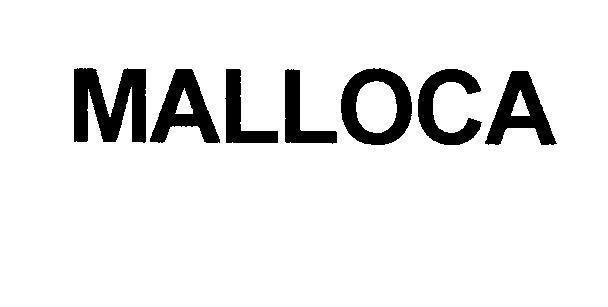 Mẫu nhãn hiệu MALLOCA