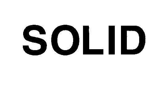 Mẫu nhãn hiệu SOLID