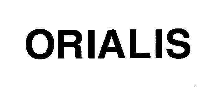 Mẫu nhãn hiệu ORIALIS