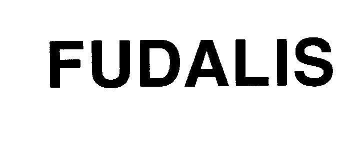 Mẫu nhãn hiệu FUDALIS