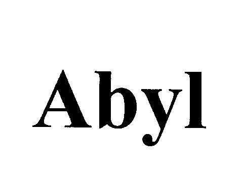 Mẫu nhãn hiệu Abyl