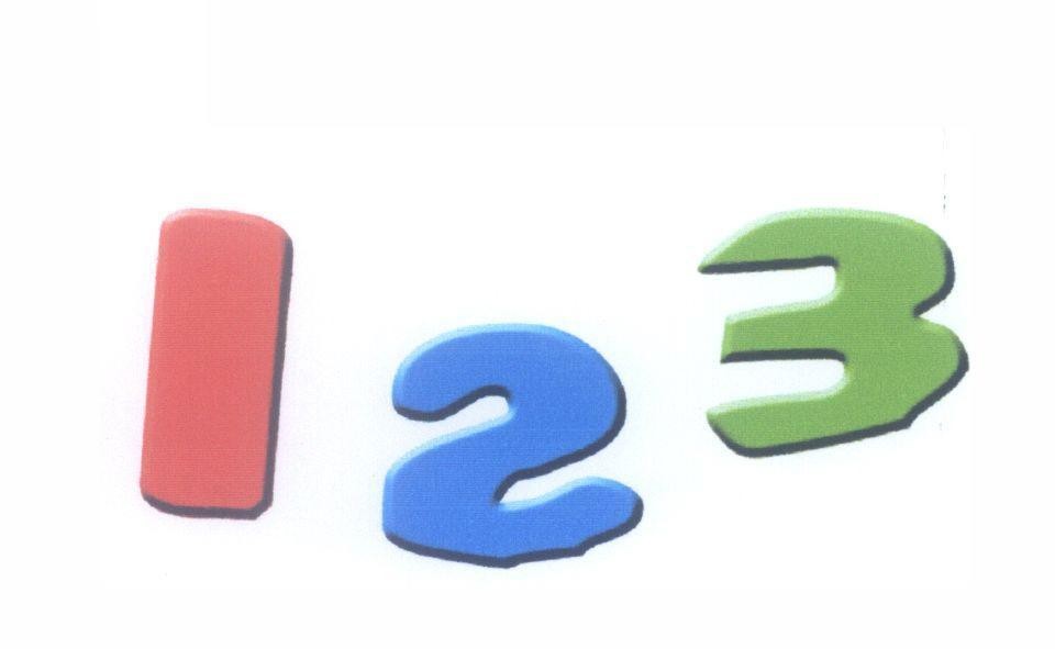 Mẫu nhãn hiệu 1 2 3