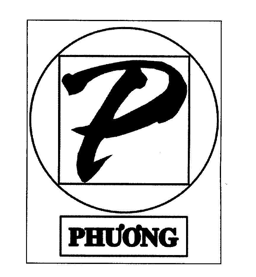 Mẫu nhãn hiệu P PHƯƠNG