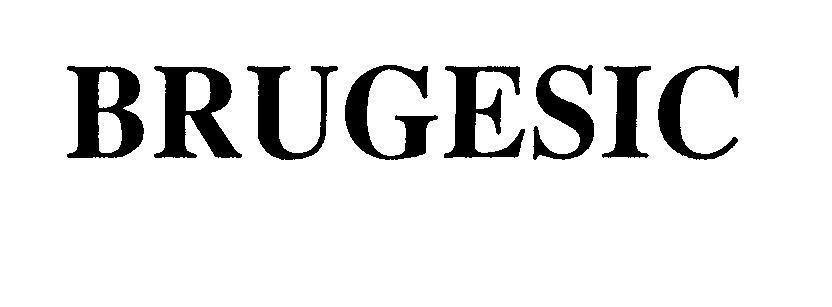 Mẫu nhãn hiệu BRUGESIC