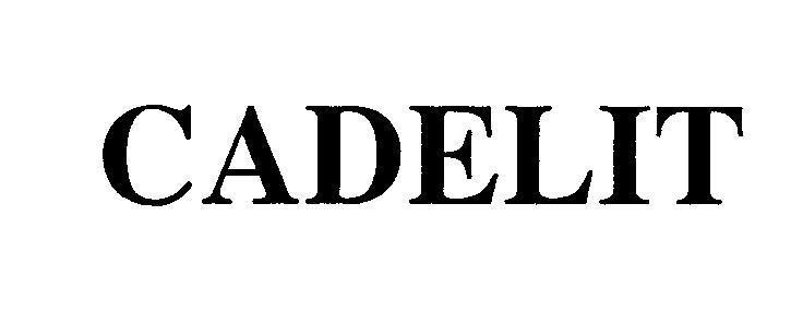 Mẫu nhãn hiệu CADELIT