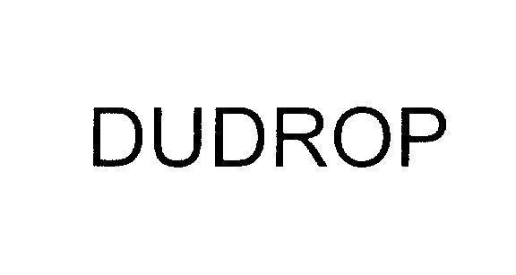 Mẫu nhãn hiệu DUDROP