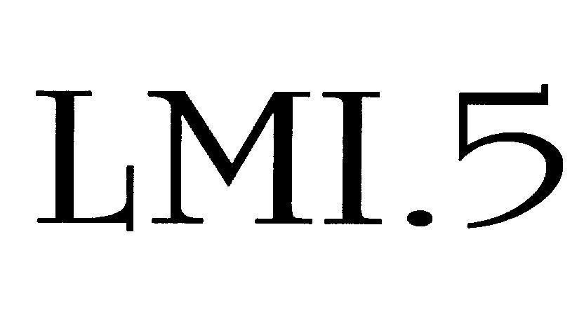 Mẫu nhãn hiệu LMI.5