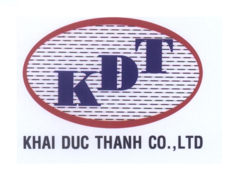 Mẫu nhãn hiệu KĐT K Đ T KHAI DUC THANH CO., LTD