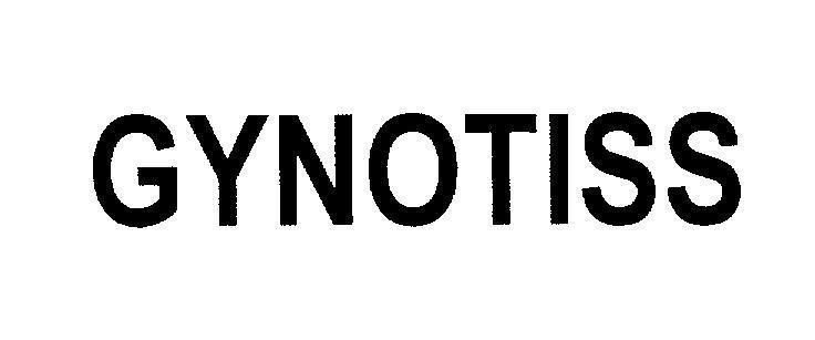 Mẫu nhãn hiệu GYNOTISS