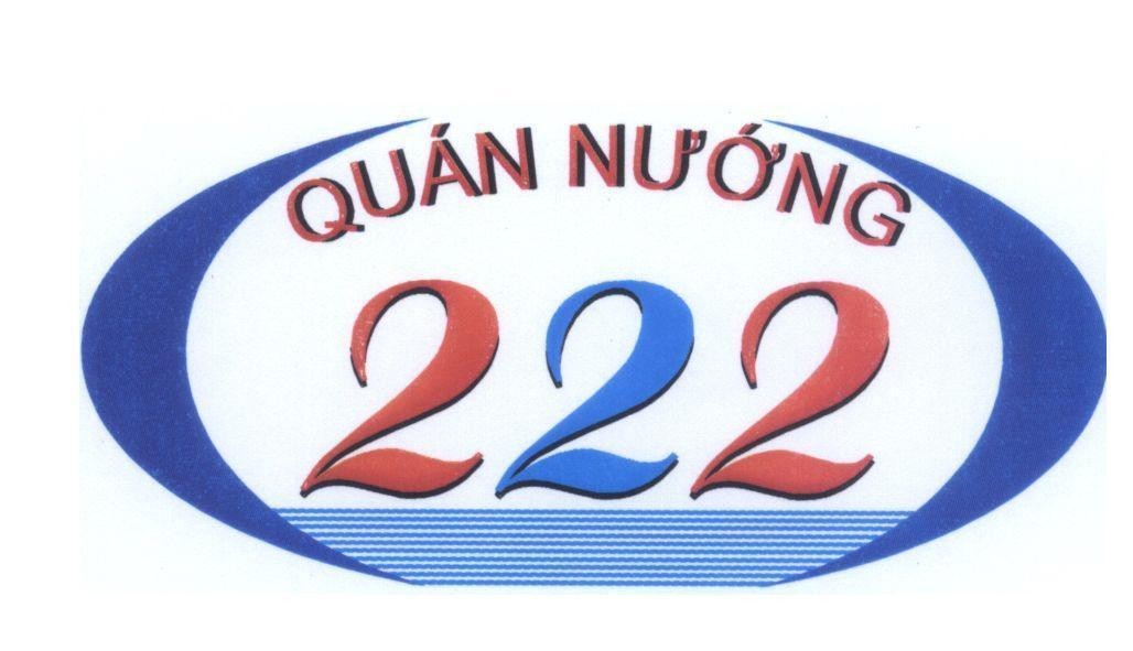 Mẫu nhãn hiệu Quán Nướng 222