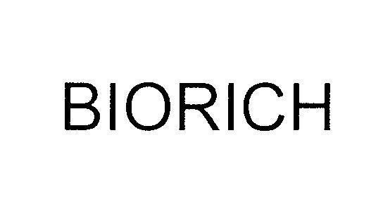 Mẫu nhãn hiệu BIORICH