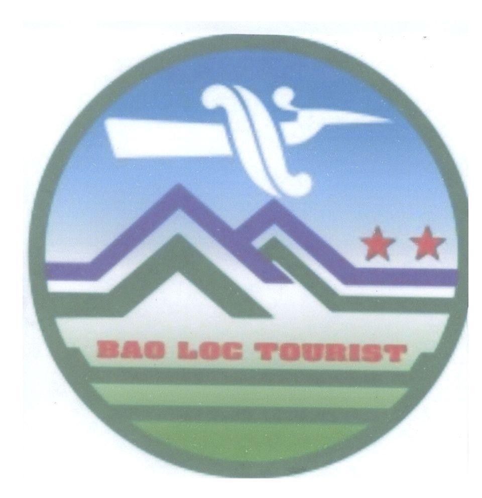 Mẫu nhãn hiệu BAO LOC TOURIST