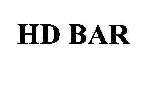 Mẫu nhãn hiệu HD BAR