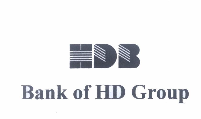 Mẫu nhãn hiệu HDB Bank of HD Group
