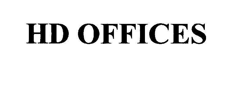 Mẫu nhãn hiệu HD OFFICES
