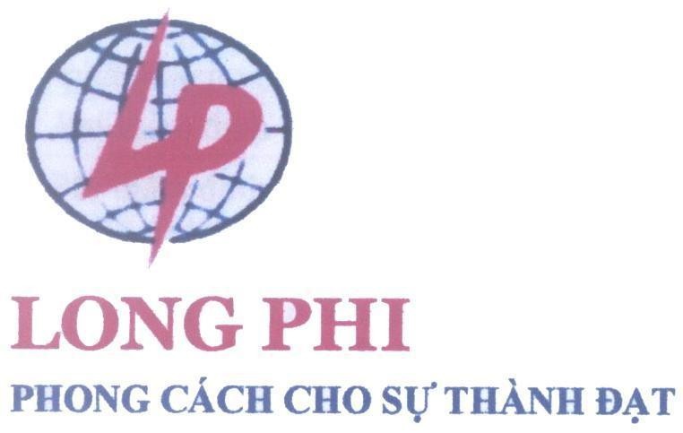 Mẫu nhãn hiệu LP LONG PHI Phong Cách Cho Sự Thành Đạt