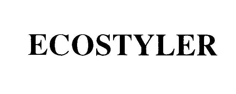 Mẫu nhãn hiệu ECOSTYLER