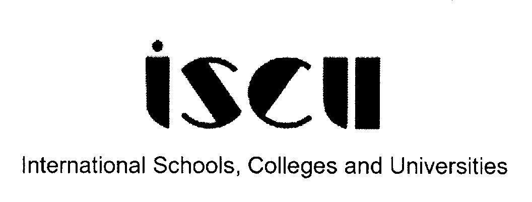 Mẫu nhãn hiệu ISCU International Schools, Colleges and Universities